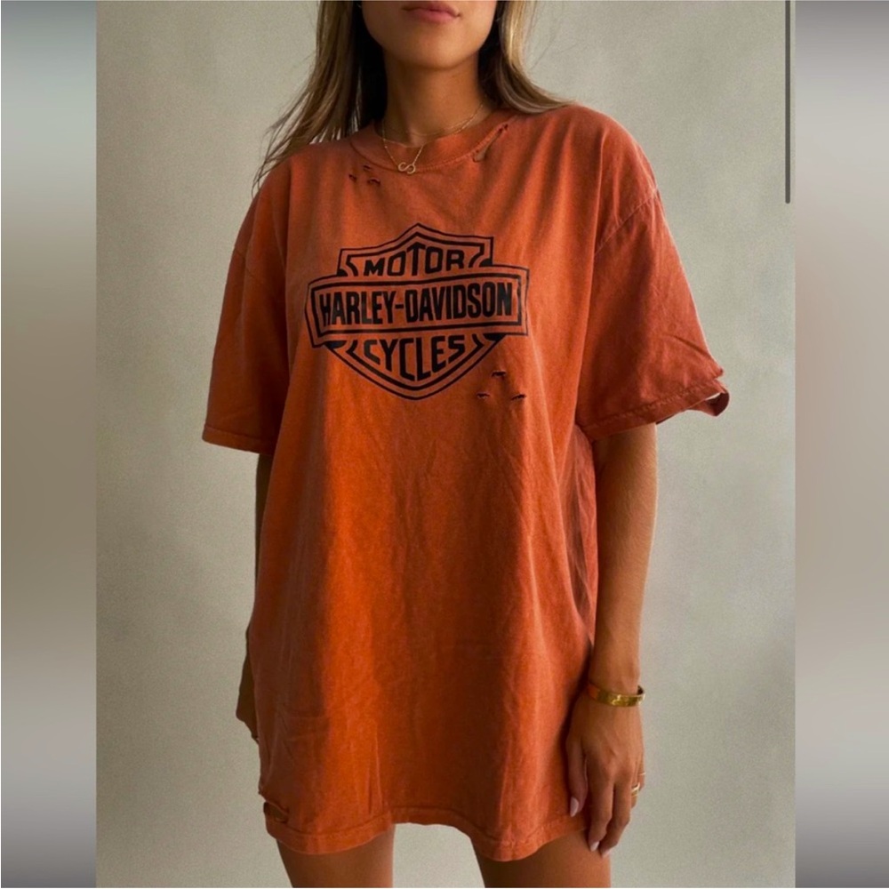 Harley Davidson distressed Tee